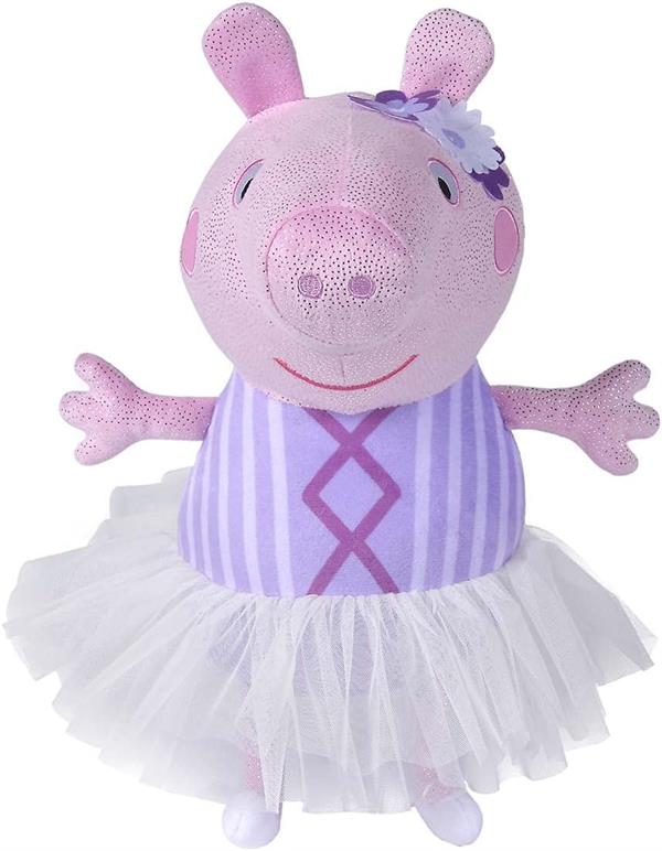 Peppa Pig Balerin, 22 Cm, Peluş Oyuncak