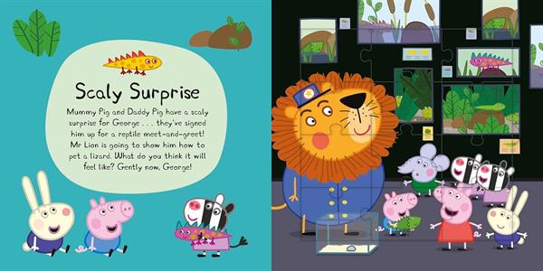 Peppa Pig - Fun at the Zoo Jigsaw Puzzle Book