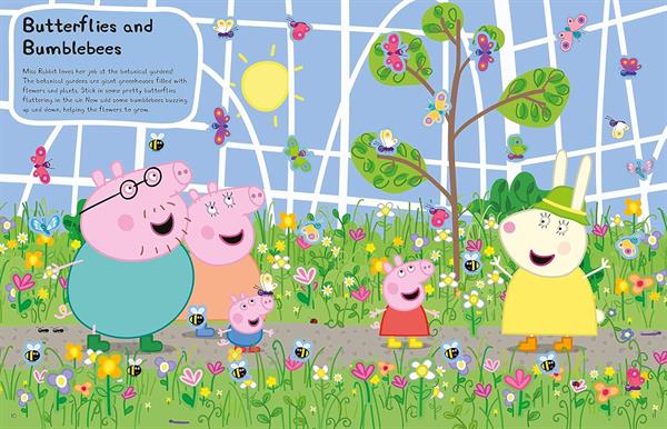 Peppa Pig: Peppa Loves Animals Sticker Book