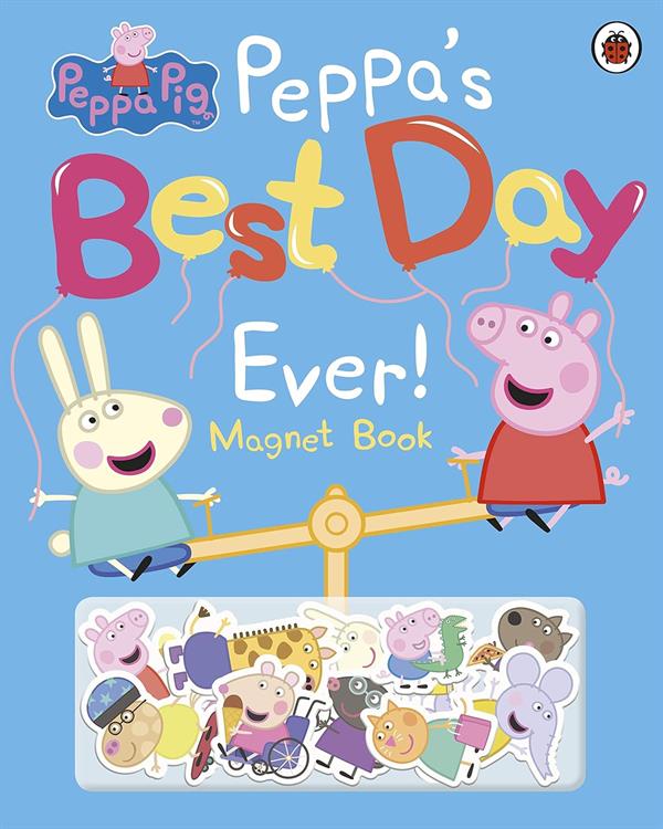 PEPPA PIG - PEPPAS BEST DAY EVER MAGNET BOOK