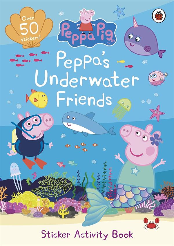 PEPPA PIG - PEPPAS UNDERWATER FRIENDS STICKER ACTIVITY BOOK