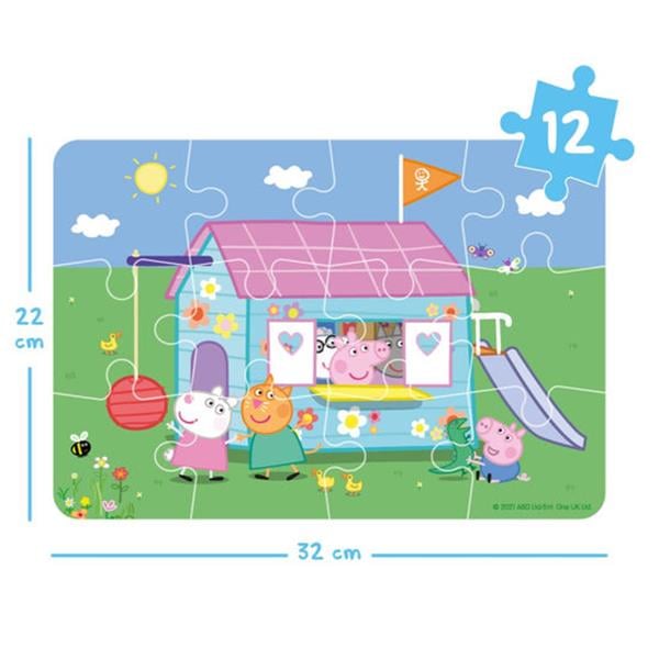 Peppa Pig - Progressive Puzzle: Outdoor Fun