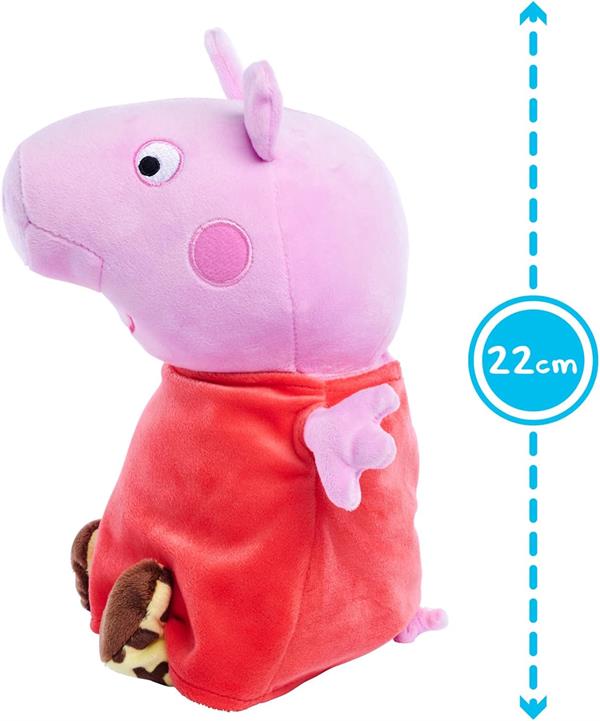 Peppa Pig, Sesli, 22 Cm, Peluş Oyuncak