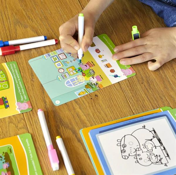 Peppa Pig Yaz - Sil Aktivite Seti 2: Dikkat & Konsantrasyon, Problem Çözme ve İnce Motor Becerileri