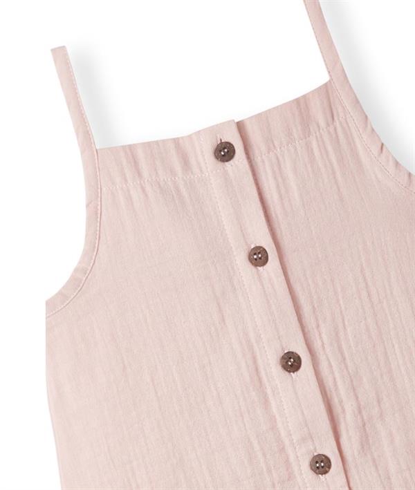 Petit Coral Askılı Müslin Elbise Açık pembe