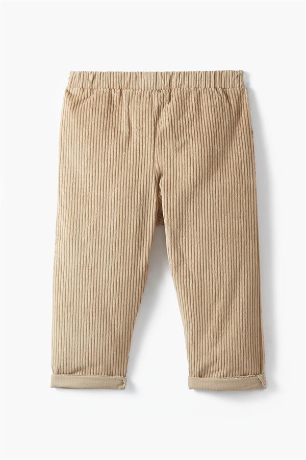 Petit Coral Kadife Pantolon Bej