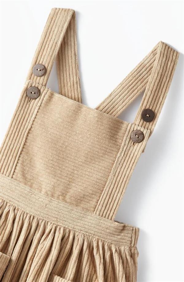 Petit Coral Salopet Elbise Vizon