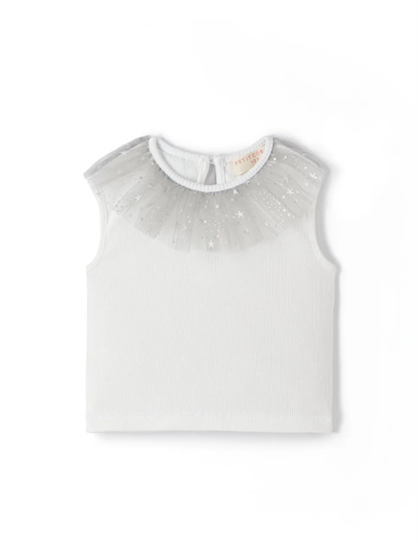 Petit Coral Yıldızlı Bluz Gri