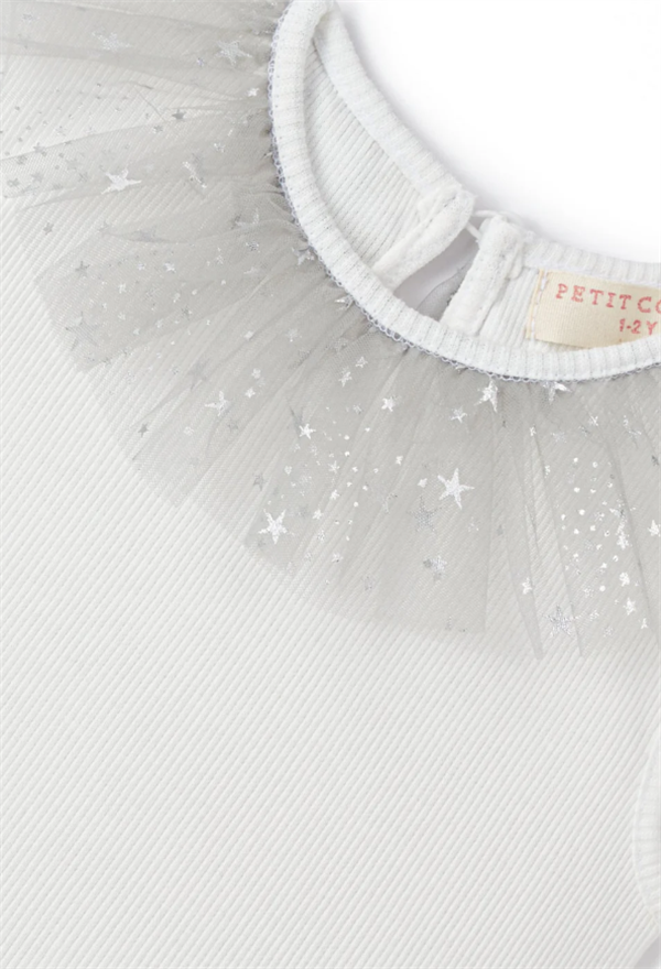 Petit Coral Yıldızlı Bluz Gri