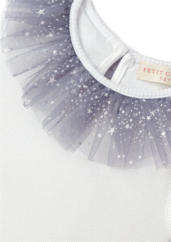 Petit Coral Yıldızlı Bluz Lila