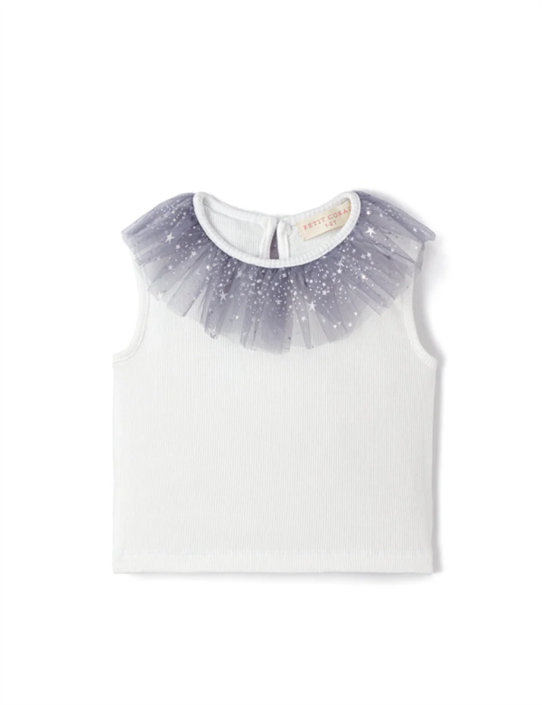 Petit Coral Yıldızlı Bluz Lila