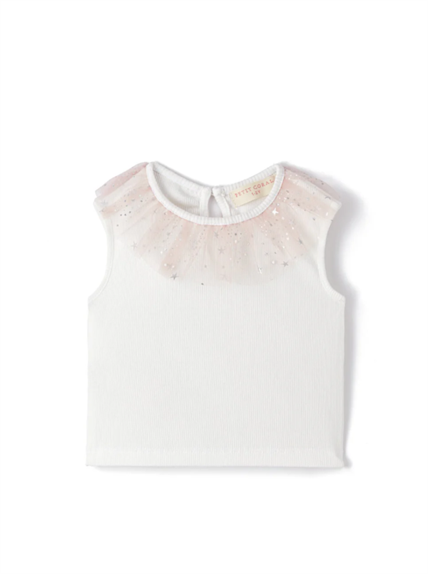 Petit Coral Yıldızlı Bluz Pudra