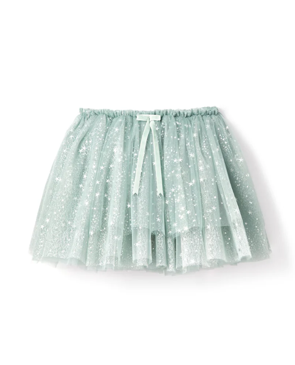 Petit Coral Yıldızlı Etek Yeşil