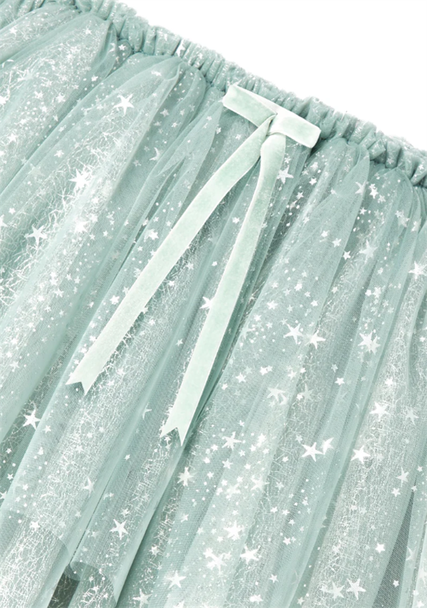 Petit Coral Yıldızlı Etek Yeşil