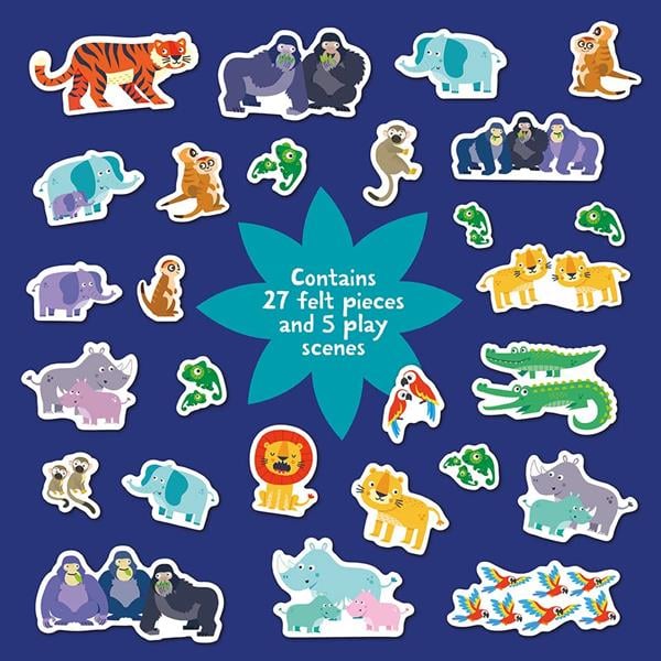 Play Felt - Counting Wild Animals