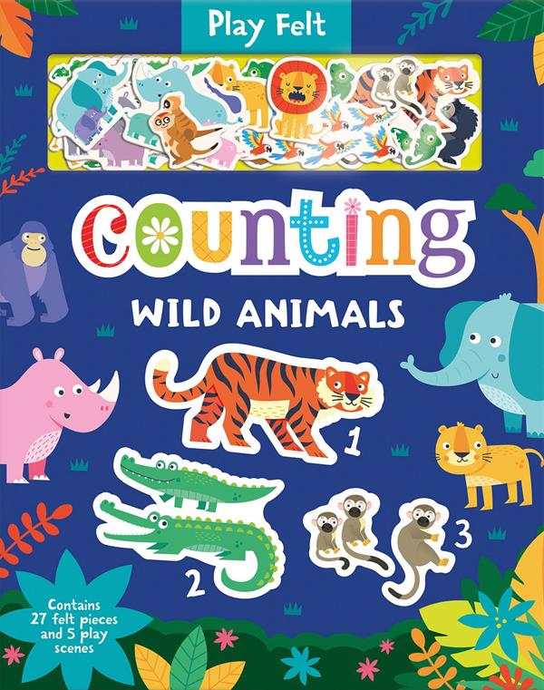 Play Felt - Counting Wild Animals