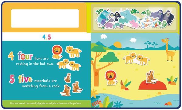Play Felt - Counting Wild Animals