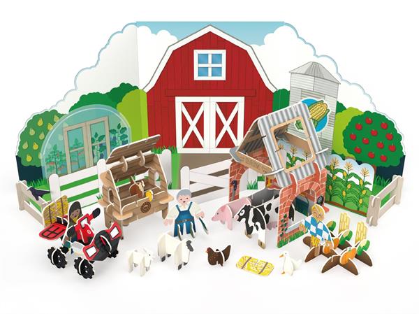 PlayPress - Story Playset - Farmyard