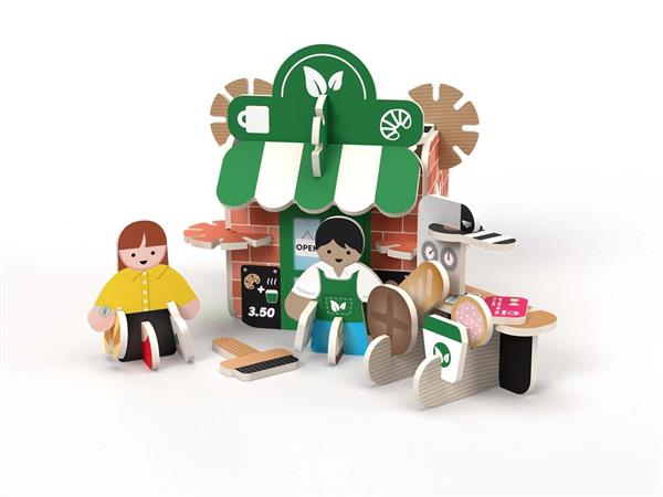 PlayPress - Story Playset - Mini Refill Café