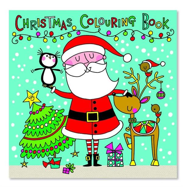 Rachel Ellen Boyama Kitabı / Christmas Santa Scene