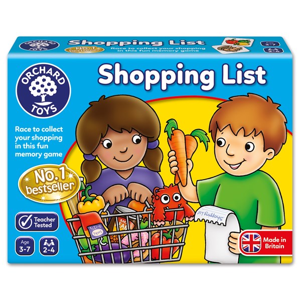 Shopping List Kutu Oyunu 3-7 yaş
