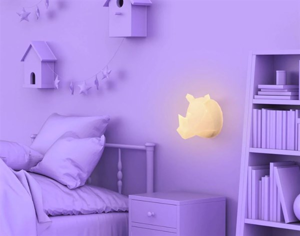 Silikon Gergedan Çocuk Odası Aydınlatma
