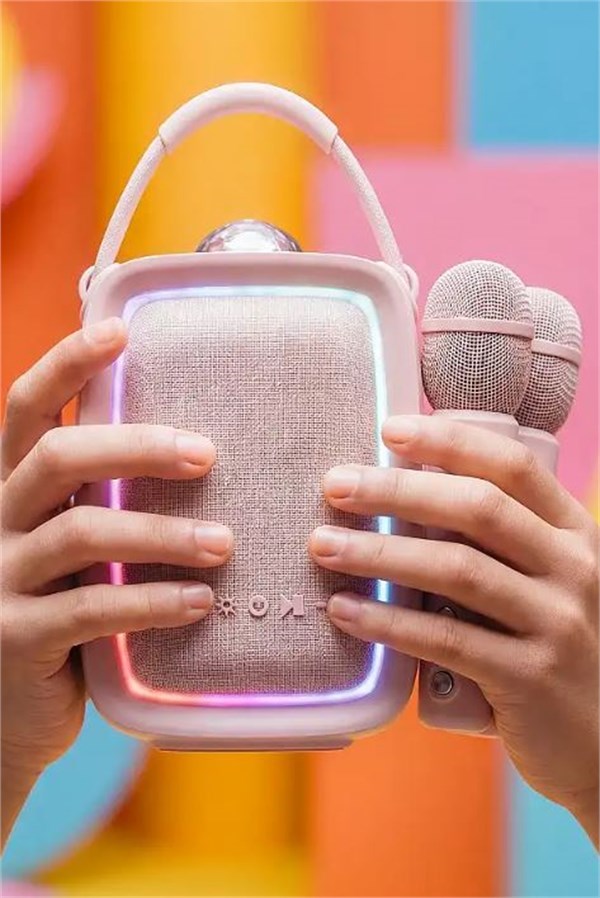 Singy Party Karaoke Hoparlör – Pembe