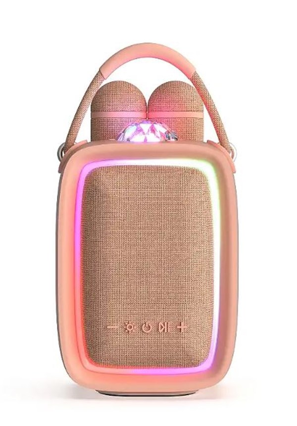 Singy Party Karaoke Hoparlör – Pembe