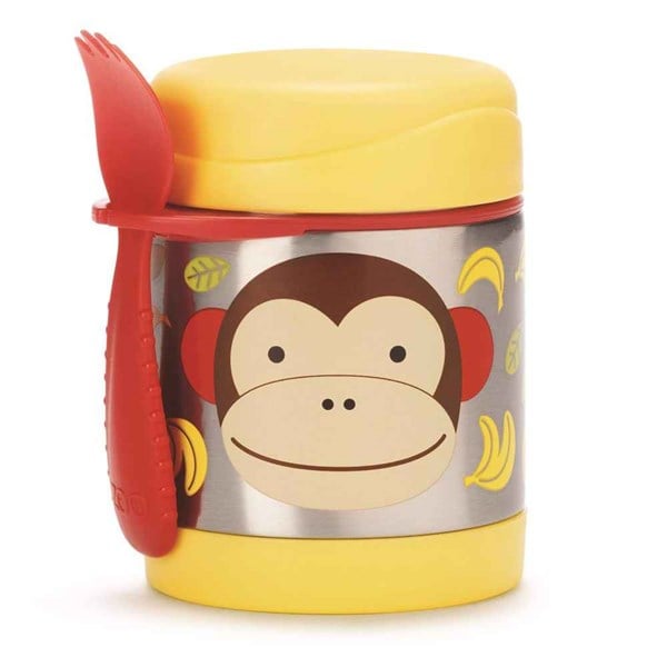 Skip Hop Maymun Çelik Termos