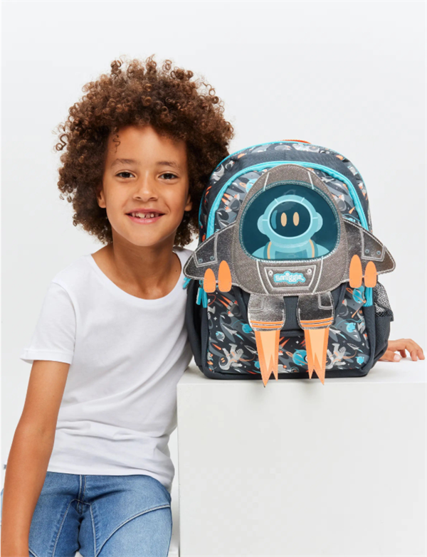 Smiggle - Blast Off Junior Anaokulu Sırt Çantası