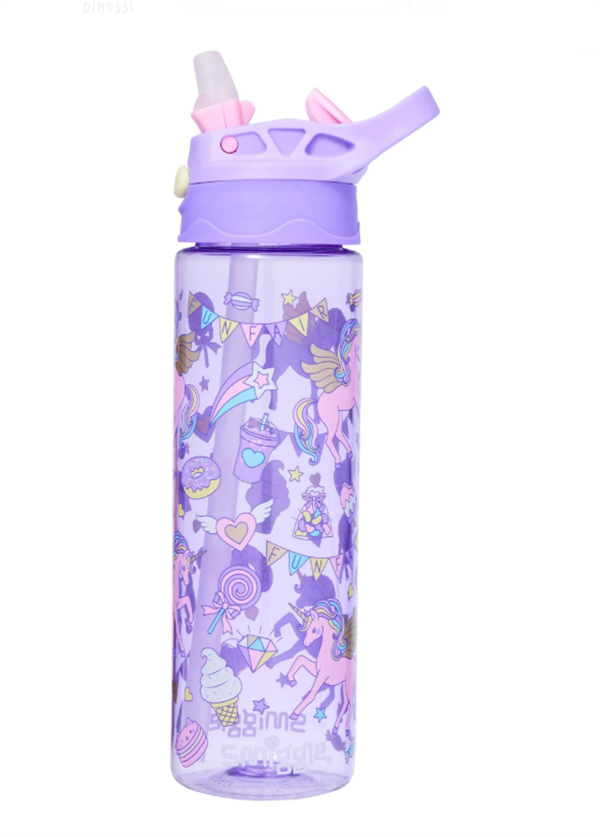 Smiggle - Fun Fair BPAsız 650ML Pipetli Suluk