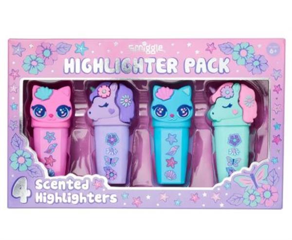 Smiggle - Hi There Fosforlu Kalem Paketi X4