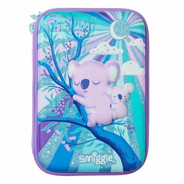 Smiggle - Moonlit Üçlü Hardtop Kalem Kutusu