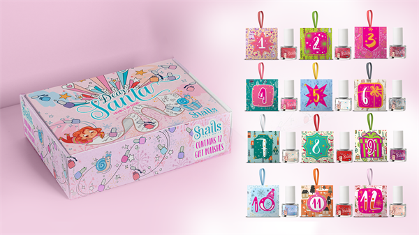 Snails Christmas Countdown Calendar