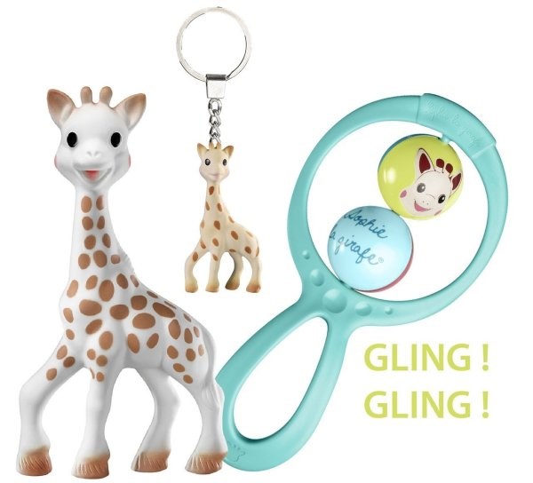 Sophie la girafe Yenidoğan  3lü set