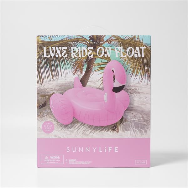 SunnyLife Flamingo Binilebilir Şişme Deniz Oyuncağı