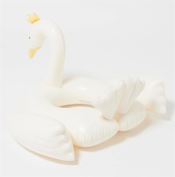 SunnyLife Prenses Kuğu Çocuk Şişme Deniz ve Havuz Simidi