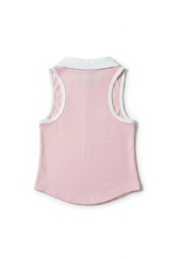Tennis Club Kız Çocuk Fermuarlı Spor Üst - Candy Pink STD