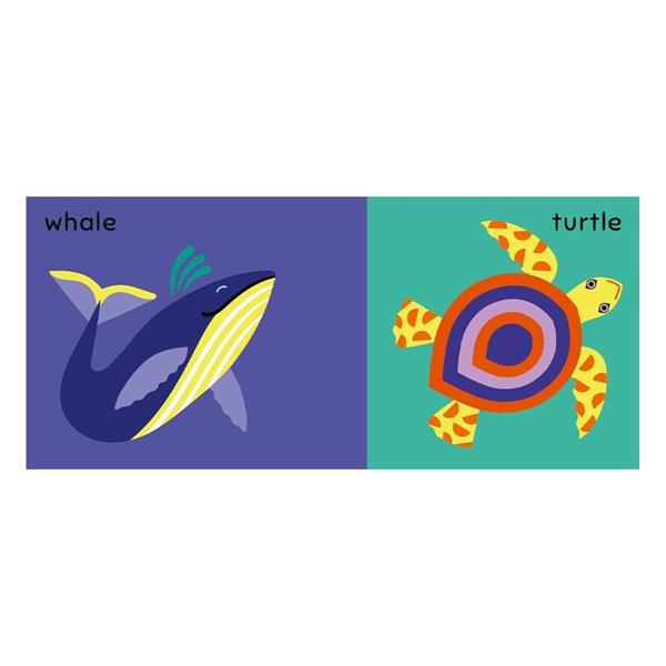 Tiny Cloth Book - My First Ocean Animals
