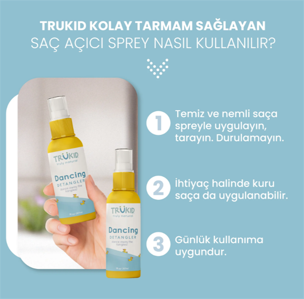 Trukid Dancing Detangler Saç Açıcı Sprey