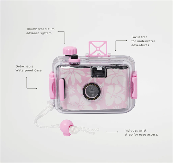 SunnyLife Sualtı Kamerası Pink Floral