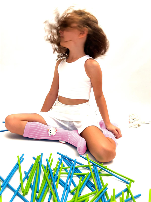 Unicorn Dizaltı Çorap Açık pembe