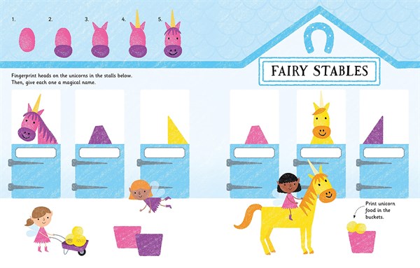 USB - Fingerprint Activities - Unicorns and Fairies