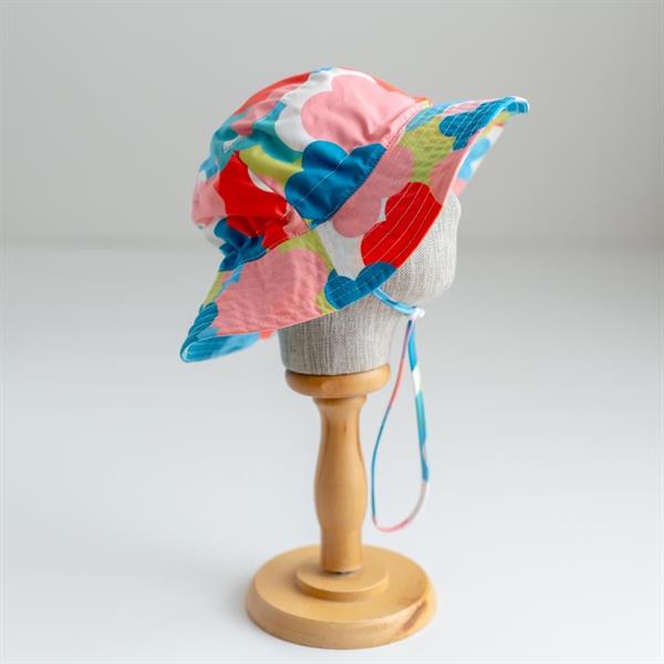 UV Korumalı Şapka Çiçekli