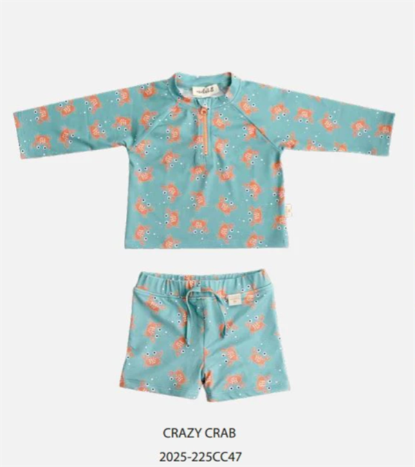 Uzun Kollu Mayo Set - Crazy Crab STD