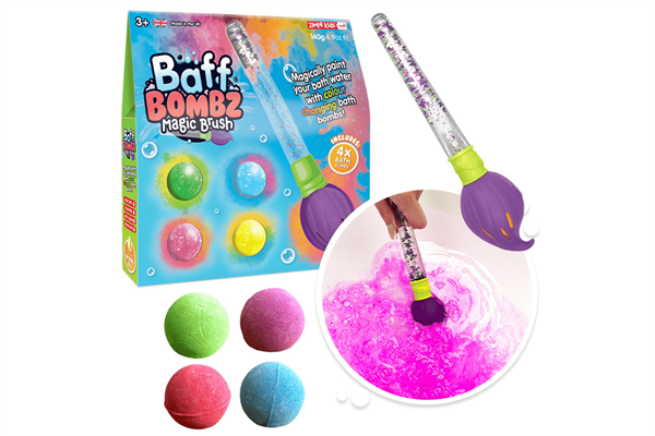 Zimplikids Baff Bombz Magic Brush Sihirli Fırça Seti