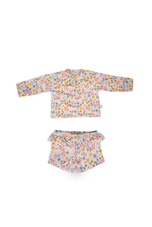 Alt Üst Kız Bebek Set - Pretty Floral STD