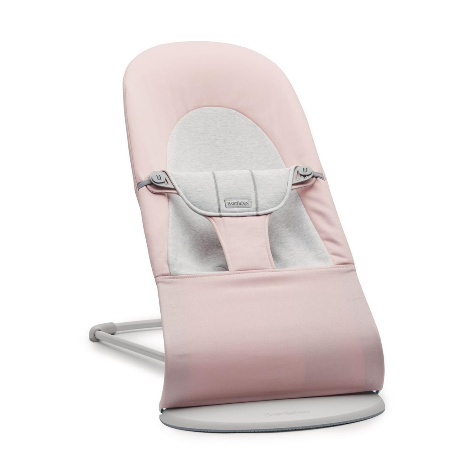 BabyBjörn Balance Soft Ana Kucağı Cotton Jersey / Light Pink Grey