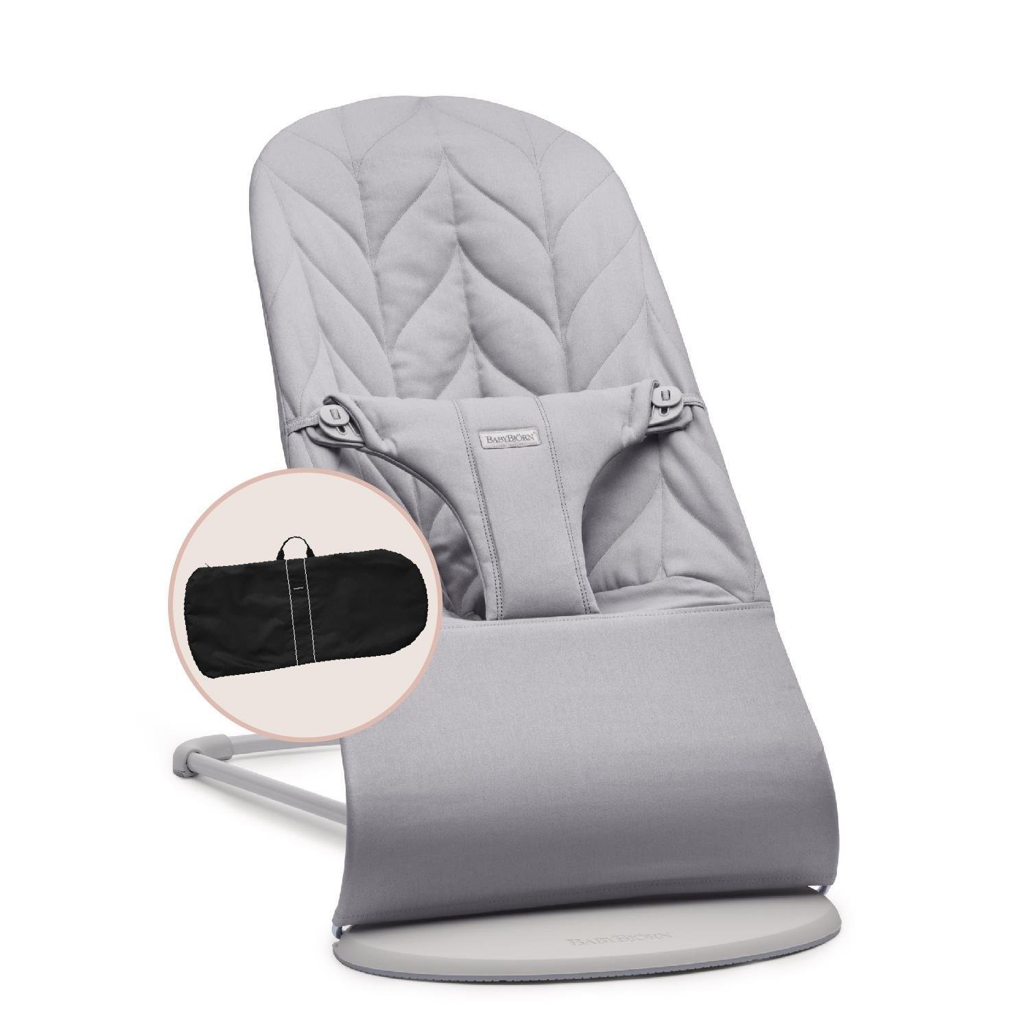 BabyBjörn Bliss Ana Kucağı Petal Woven Cotton Çantalı / Grey