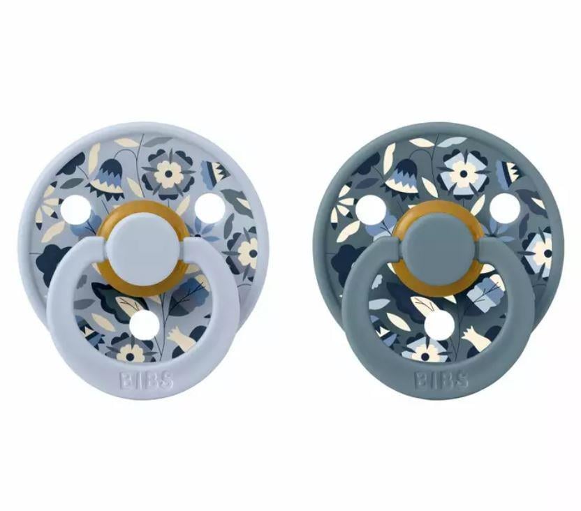 Bibs Liberty Latex İkili Dusty Blue Mix Emzik STD